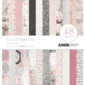 Kaisercraft Floral Romance Paper Pad 12x12 48 Pages - Nini's Things - Picture 1 of 1