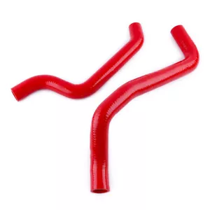 2 PCS Silicone Radiator Hose Fit 1991-96 Dodge Stealth 1991-99 Mitsubishi 3000GT - Picture 1 of 9