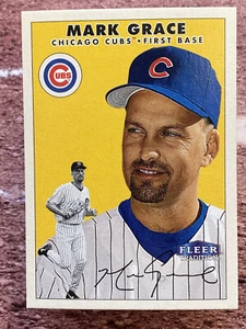 2000 Fleer Tradition Mark Grace #241 Chicago Cubs - Bild 1 von 2