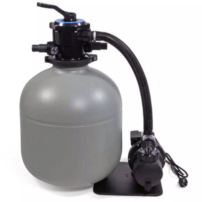 Sandfilteranlage OKU Trinidad Poolfilter Ø470mm mit Poolpumpe SPS 100 Pumpe 230V - Bild 1 von 4