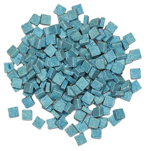 Mosaiksteine Hellblau 180g - 1x1cm Bycantic leicht zu brechen - 16 Antikfarben - Bild 1 von 6