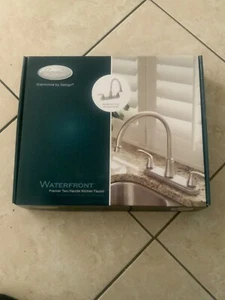 Premier Waterfront Two-Handle Kitchen Faucet Brushed Nickel 3577632 / USA - Picture 1 of 2
