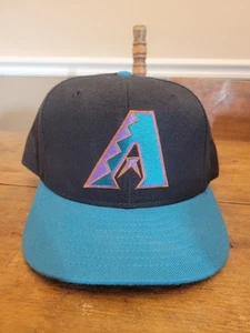 Vtg 90's New Era 5950 Diamondbacks Hat Diamond Collection Pro Model Wool 7 1/2 - Picture 1 of 8