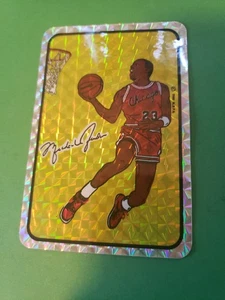 1986 Michael Jordan Prism Jewel Rookie Sticker - Picture 1 of 3