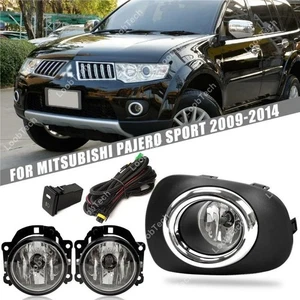 Fog Light Bumper Frame Cover Daytime Running Light For Mitsubishi Pajero Sport - Picture 1 of 9