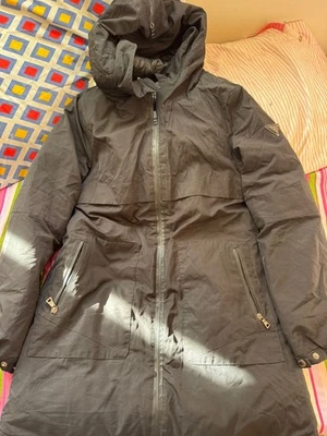 Prada Women's Black Hooded Jacket Size M - Image 1 of 4