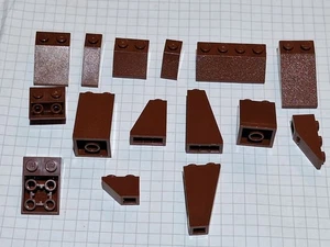 Lego Dachsteine neues braun rotbraun Teilenummer und Menge Wählen K8 - Bild 1 von 17