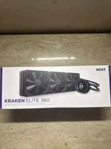 NZXT Kraken Elite 360mm - RL-KN36E-B1 - Chłodnica cieczy - Konfigurowalny wyświetlacz LCD - Zdjęcie 1 z 7