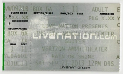 2013 Epicenter Offspring All Time Low Bad Religion Concert Ticket Stub Irvine CA - Image 1 of 2