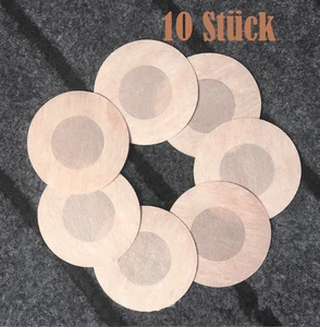 10 Stück Einweg Nippel Nipple Cover Brustwarzen Aufkleber BH Selbstklebend - Bild 1 von 3