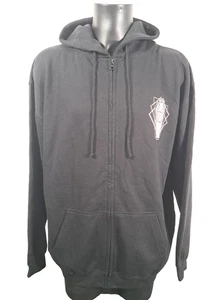 THE HEX COVEN Bloody Mary Black Hooded Fleece Full Zip Halloween Hoodie NEU XXL - Bild 1 von 17