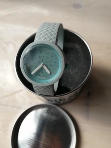 O bag O clock UHR MIT HIMMLISCHEM SILIKONARMBAND 1 GR. L - GESCHENKBOX - Bild 1 von 1