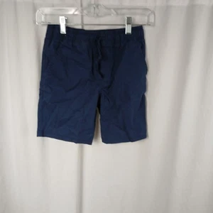 Wonder Nation Drawstring Flat Front Pull On Shorts Blue Boys Size 8 - Picture 1 of 14