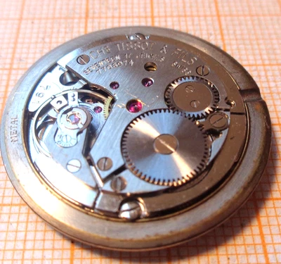 Älteres gebrauchtes Handaufzugwerk Tissot 791 etc. defekt Unruhe OK WB3 - Image 1 of 2