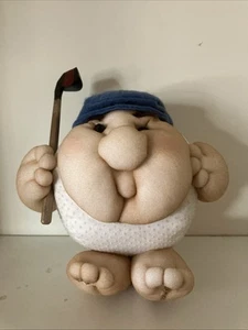 Vintage Strumpfhosen Golfer Spielzeug - Bild 1 von 6