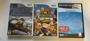 Nintendo Wii 3 Game Lot Samba De Amigo, Obscure The Aftermath & Blazing Angels - Picture 1 of 4