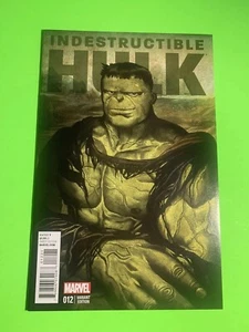 Marvel Comics INSTRUTTIBLE HULK #12 NM Del Mundo VARIANTE copertina art - Foto 1 di 2