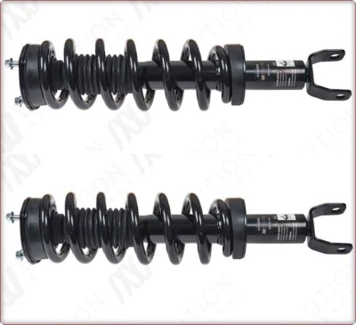 2x FRONT SHOCK ABSORBER + COIL SPRING STRUT BEARINGS FOR DODGE RAM 1500 2009 - 2024 4WD - Image 1 of 4