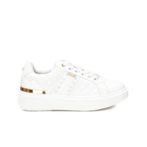 XTI scarpe da donna sneakers sportive in ecopelle con zeppa platform vegane - Picture 1 of 9