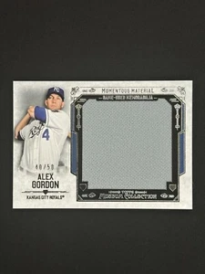 2015 Topps Museumskollektion Momentous Materials Alex Gordon Jumbo Patch /50 - Bild 1 von 2
