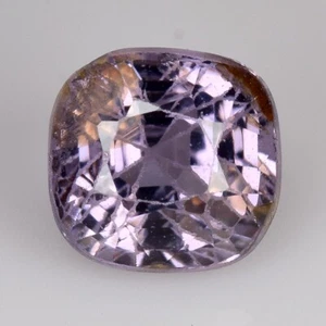 Untreated Fancy Spinel 1.00 Cts Cushion Purplish Gray Natural Loose Gemstone - Picture 1 of 3