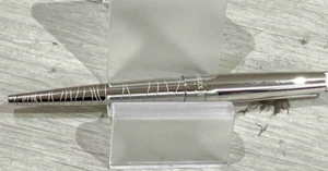 [Exc+5] ROLEX Novelty Caran d'Ache Silver Steel Twisted Ballpoint Pen (No Box) - Picture 1 of 7