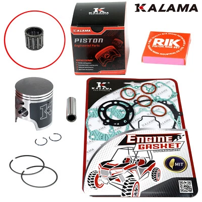 Kit de reconstrucción de motor para Kawasaki KX 85 pistón RIK anillos kit de junta de cojinete 01~13 Foto 1 de 4