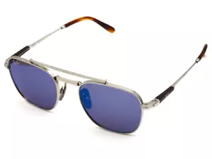RAY BAN RB8258 FRANK II TITANIUM 3139O4 Sonnenbrille 51/20/140 Silber-Silver - Picture 1 of 10