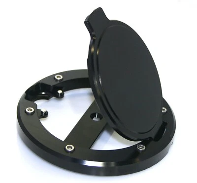 Medallón trasero anodizado negro SHR Tru-Billet para Mustang 2005-2009 Foto 1 de 4