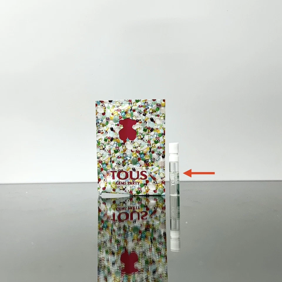 Tous GEMS PARTY para mulheres 1,5 ml-0,05 oz Eau De Toilette spray frasco de amostra (C46 - Imagem 1 de 1