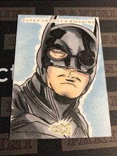 2019 CZX Cryptozoic Sketch Card 1/1 Furu Zono DC Super Heroes & Villains Batman