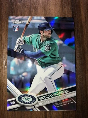 MITCH HANIGER 2017 Topps Chrome REFRACTOR RC #29 - Image 1 of 2