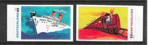 BRD/ Schiffe-Eisenbahn MiNr 2807/08 ** SKL aus MH - Imagen 1 de 1