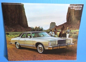 Ford LTD 77 1977 folleto de ventas/distribuidor - Imagen 1 de 1