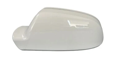 #57 WHITE LEFT DRIVER MIRROR COVER FIT AUDI A4 A5 2010 2011 2012 2013 2014-2016 - Image 1 of 4