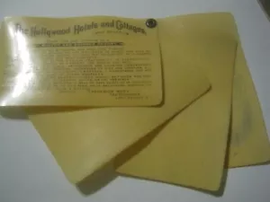 1910s Long Branch NJ Hollywood Hotels & Cottages Celluloid Dance Card, Fred Hoey - Picture 1 of 14