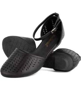 Women's Roman cage toe Ankle Strap Flat Sandals For Summer Beach Driving BLACK - Picture 1 of 5