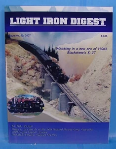 LIGHT IRON DIGEST MAGAZINE ISSUE #50 AUGUST/SEPTEMBER 2007 TOC PICTURED - Picture 1 of 2