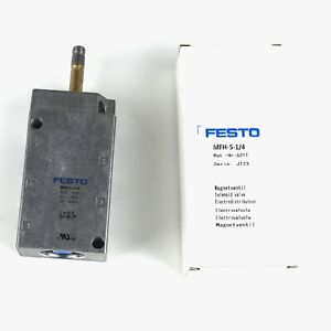 New & Genuine FESTO MFH-5-1/4 MFH51/4 6211 Solenoid Valve