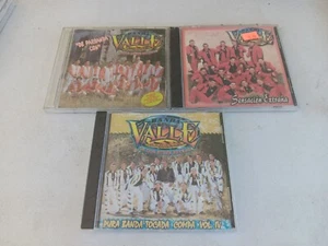 3 Cds De Banda Valle Sellados Corridos - Picture 1 of 4