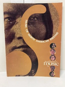 Music of North American Indians Chorus Sheet Silver Burdett Singing Song History - Picture 1 of 8