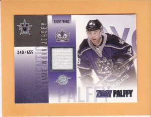 2002-03 PACIFIC VANGUARD ZIGGY PALFFY GAME WORN JERSEY /655 KINGS #22 NM-MT A2 - Picture 1 of 2