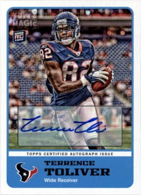 2011 Topps Magic Rookies Autographs #16 Terrence Toliver Auto - Image 1 of 2
