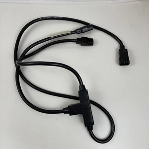 IBM P/N 89X2629, Black 3-Way T Power Cord A80453 CHP7 - Picture 1 of 4
