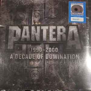 Rhino Pantera 1990-2000 Decade Of Domination (LP, 2022) Sealed Black Ice Vinyl - Picture 1 of 4