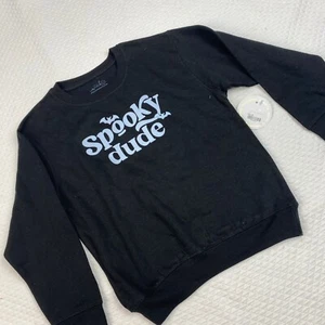 NWT Fall Halloween Spooky Dude Sweatshirt Shirt Sweet Wink Youth Size 7 - 8 - Picture 1 of 6