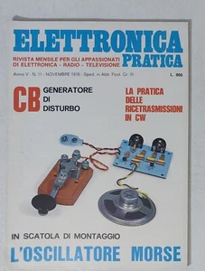 74390 Elettronica Pratica - a. V nr 11 - Novembre 1976 - L'oscillatore Morse - Picture 1 of 2