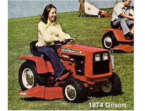 1974 Gilson Lawn Tractor Refrigerator Fridge / Tool Magnet - Picture 1 of 1