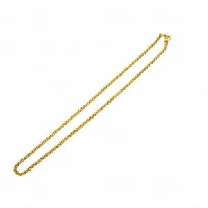 Agatha necklace chain gold color 60cm (23.62 in) Used 10bf4bcbf3202dcd2d598fd719 - Picture 1 of 6