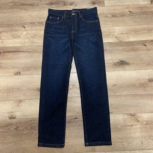 Lucky Brand Jean Youth 16 Blue Kids Girls Classic Straight Dark Wash Mid Rise - Picture 1 of 7
